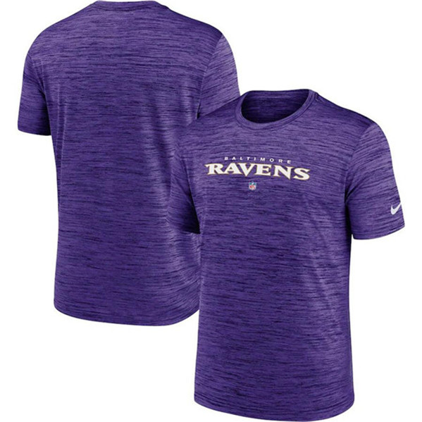 Men's Baltimore Ravens Purple Velocity Performance T-Shirt